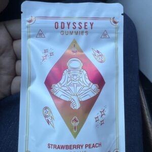 Odyssey - Strawberry Peach Mushroom Gummies 5grams