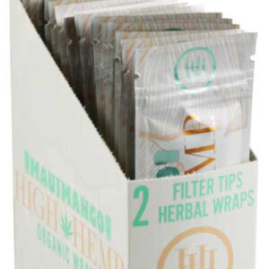 High Hemp Organic CBD Wraps - Maui Mango 2pk