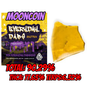 Everday Dabs - Mooncoin Shatter (Indica)