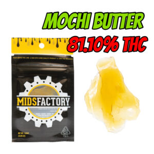 MIDSFACTORY - Mochi Butter Shatter 1gram (Hybrid)