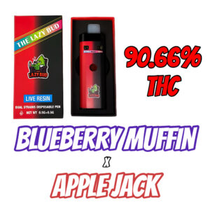 TLB - Blueberry Muffin (Indica) + Apple Jack (Sativa) Full Gram Dual Chamber