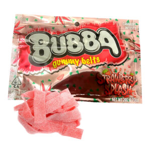 Bubba - Strawberry Splash Belts 100mg (Hybrid)