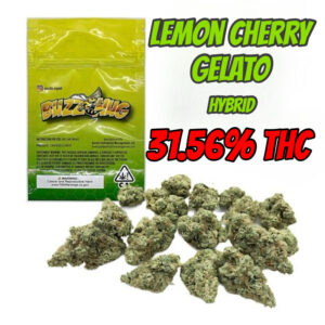 Buzznug - Lemon Cherry Gelato 1oz (Hybrid-Indica)