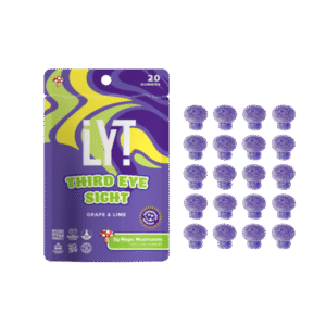 LYT - Third Eye Sight Shroom Gummies 5.0 grams (Grape & Lime)