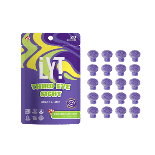 LYT - Third Eye Sight Shroom Gummies 5.0 grams (Grape & Lime)