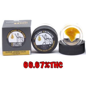 O.E. - Super Lemon Haze Live Resin 1grm (Sativa)