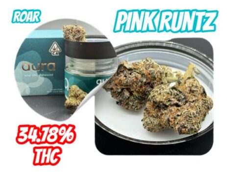 Aura - Roar - Pink Runtz 1/8oz (Hybrid)