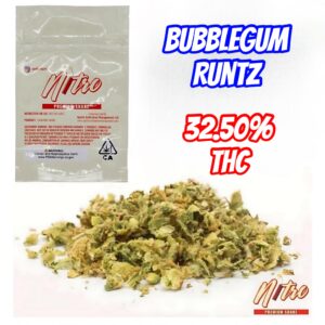 Nitro - Bubblegum Runtz Infused Shake 1oz (Indica)