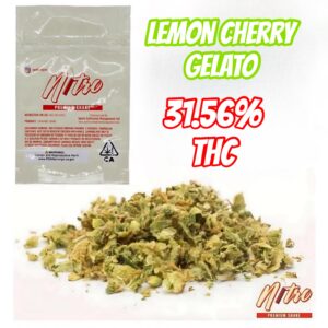 Nitro - Lemon Cherry Gelato Infused Shake 1oz (Hybrid)