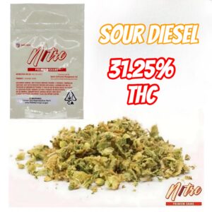 Nitro - Sour Diesel Infused Shake 1oz (Sativa)