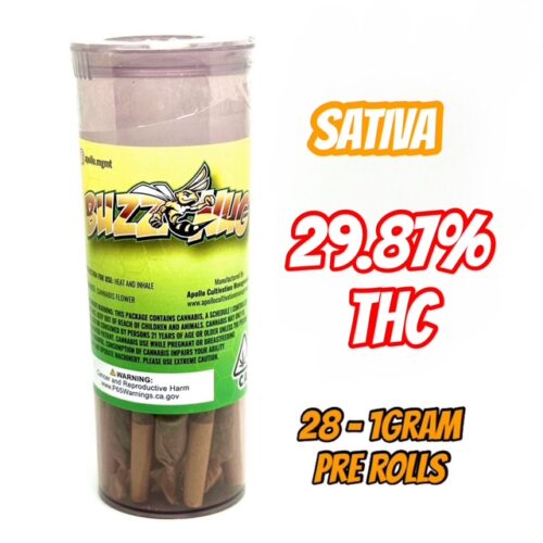 Buzz Nug - Sativa 28 Pack Prerolls