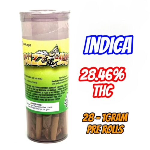 Buzz Nug - Indica 28 Pack Prerolls