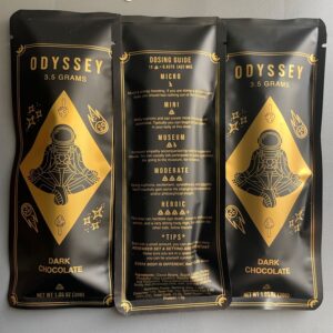 Odyssey - Dark Chocolate Mushroom Bar 3.5 grams