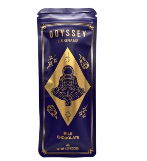 Odyssey - Milk Chocolate Mushroom Bar 3.5 grams