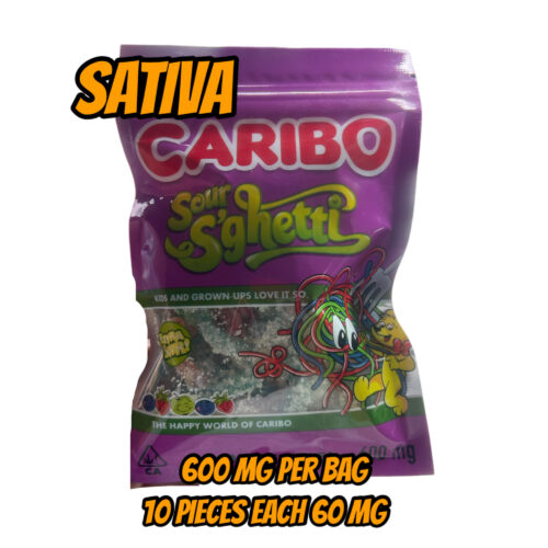 Caribo - Sour S'ghetti (Sativa) 600mg