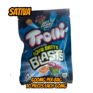 Trolli - Sour Brite Blasts (Sativa) 600mg