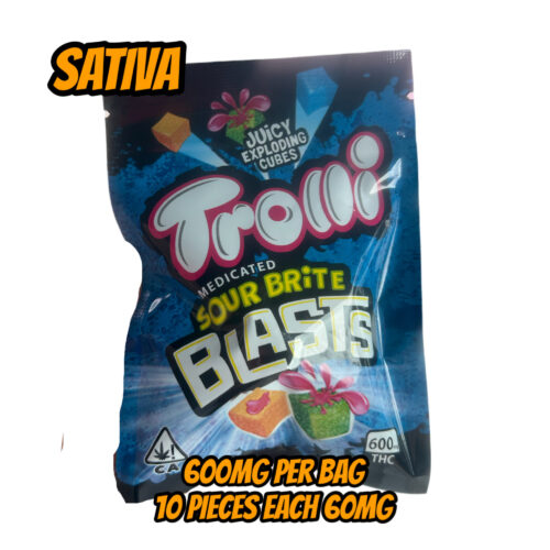 Trolli - Sour Brite Blasts (Sativa) 600mg