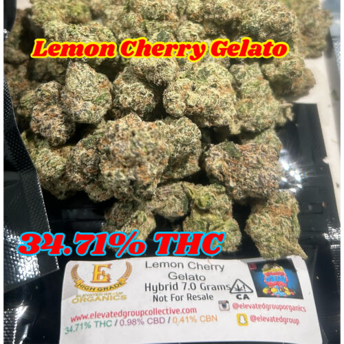 Lemon Cherry Gelato 1/4 ( 7 grams) Hybrid
