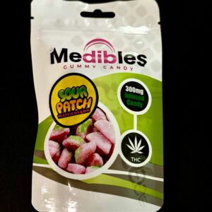 Medibles - Sour Patch Gummies Watermelon 300mg (Indica)