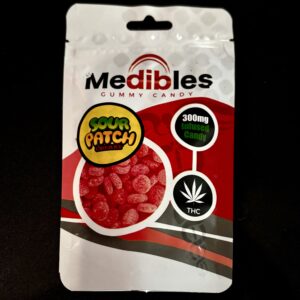 Medibles - Sour Patch Gummies Cherry 300mg (Indica)