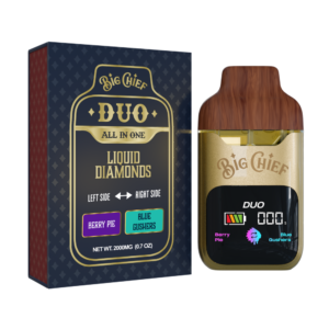 Big Chief Duo 2G’s Berry Pie x Blue Gushers  (Sativa + Indica)