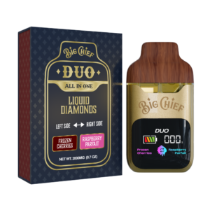 Big Chief Duo 2G’s Frozen Cherries x Raspberry Parfait ( Indica + Sativa)