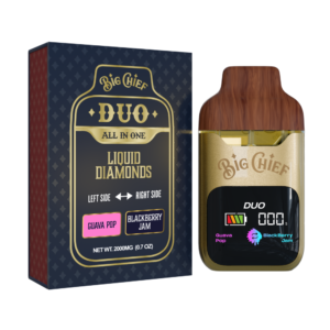 Big Chief Duo 2G’s Guava Pop & BlackBerry Jam (Sativa + Indica)