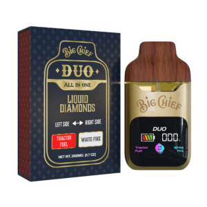 Big Chief Duo 2G’s Tractor Fuel x White Fire (Sativa + Indica)