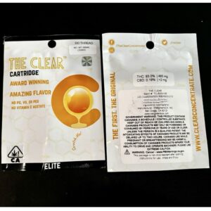 The Clear - Elite Half Gram Cartridge  (510 thread)