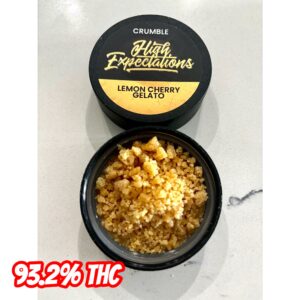 High Expectations - Lemon Cherry Gelato Crumble 1 gram (Indica Hybrid)