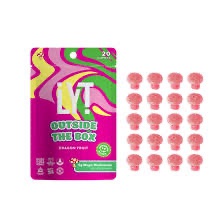 LYT - Outside The Box Shroom Gummies 5.0 grams (Dragon Fruit)