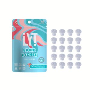 LYT - Lucid Lychee Shroom Gummies 5.0 grams (Juicy Lychee)