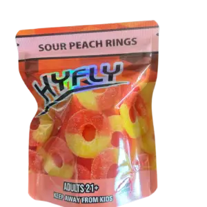 HYFLY  - Sour Peach Rings 600mg