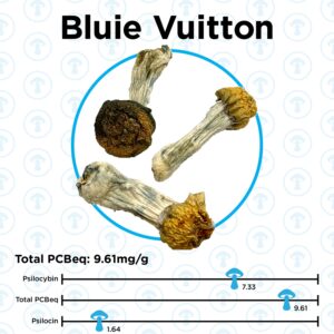 OS – Blue Vuitton  1/8oz (Magic Mushrooms)
