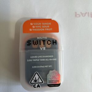 Boutiq tripletank sour Tangie  2 gram Aio (Sativa )