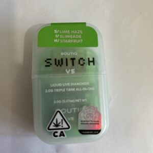 Boutiq triple tank Starfruit 2 grams Aio (Sativa/hybrid/ indica)