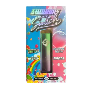 Sluggers Hit watermelon zkittlez / bubblegum 2 gram (Sativa / Indica)
