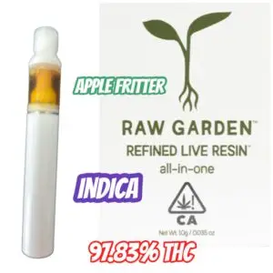 Raw Garden Apple Fritter (Indica) Aio 1 gram